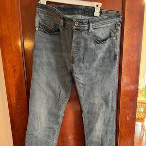 Diesel Buster Regular Slim Tapered Jeans - 32Wx30L